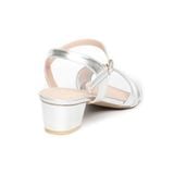 giày sandal nữ cao gót 3cm Hanatabi quai 2 xếp mũi vuông hậu c đế TA bigsize (35-41) mã HNSDG3F935