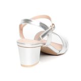 Giày sandal nữ cao gót 5cm Hanatabi quai 1 xếp mũi vuông hậu C đế TA bigsize (35-41) mã HNSDG5F862