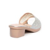dép nữ đế PU kem siêu nhẹ cao 5cm Hanatabi quai lưới đính đá bigsize (35-42) mã HNDE5F1036