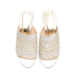 dép nữ cao gót mica 3cm Hanatabi quai lưới đính đá đế TA cao cấp bigsize (35-41) mã HNDE3F916