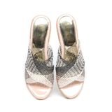Dép nữ đế PU siêu nhẹ cao 7cm Hanatabi quai lưới (35-39) mã HNDEL7F1124