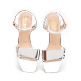 giày Sandal Nữ Cao Gót Mica 3cm Hanatabi Quai 1 Xếp Mũi Vuông Hậu C Đế TA Bigsize (35-41) Mã HNSDG3F329