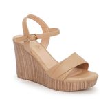 giày sandal nữ đế xuồng PU siêu nhẹ cao 9cm Hanatabi quai 2 xếp hậu c (35-39) mã HNSDX9F845