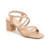 giày sandal nữ cao gót 5cm Hanatabi quai chéo mũi vuông hậu c đế TA bigsize (35-41) mã HNSDT5F776