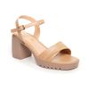 Sandal nữ Hanatabi quai ngang 2 xếp đế PU siêu nhẹ cao 7cm hậu c mã HNSDG7F966 (Size 35 -> 39)