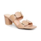 dép nữ cao gót 5cm Hanatabi quai nhị mũi vuông đế TA cao cấp bigsize (35-41) mã HNDE5F1001