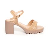 Giày Sandal Nữ Đế PU Siêu Nhẹ Cao 7cm Hanatabi Quai Xếp Hậu C (35-39) Mã HNSDG7F966