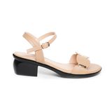 Sandal nữ Hanatabi quai ngang có khóa đế Pu siêu nhẹ cao 5cm hậu C mã HNSDG5F1004 (Size 35 -> 39)