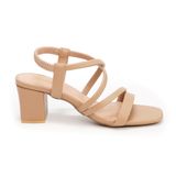 giày sandal nữ cao gót 5cm Hanatabi quai chéo mũi vuông hậu c đế TA bigsize (35-41) mã HNSDT5F776