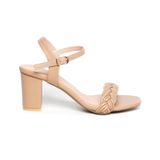 giày sandal nữ cao gót 7cm Hanatabi quai thắt mũi vuông hậu c đế TA bigsize (35-41) mã HNSDG7F918
