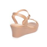 giày sandal nữ đế xuồng Pu siêu nhẹ cao 5cm Hanatabi quai ngang hậu c (35-39) mã HNSD6F992