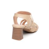 giày sandal nữ cao gót 5cm Hanatabi quai chéo khóa kéo đế TA cao cấp bigsize (35-41) mã HNSDG5F1065