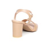 giày sandal nữ cao gót 7cm Hanatabi quai 2 xếp mũi vuông hậu c đế TA bigsize (35-41) mã HNSDG7F936