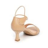 giày sandal nữ cao gót 5cm Hanatabi quai ngang hậu xé đế TA bigsize (35-41) mã HNSDX5F955
