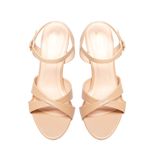 giày sandal nữ cao gót 7cm Hanatabi quai chéo hậu c đế TA cao cấp bigsize (35-41) mã HNSDG7F1009