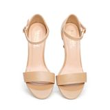 giày sandal nữ cao gót 7cm Hanatabi quai ngang hậu chụp đế TA (35-41) mã HNSDG7F952