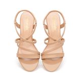 giày sandal nữ cao gót 5cm Hanatabi quai chéo hậu thun đế TA bigsize (35-41) mã HNSDT5F947