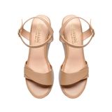 Giày sandal nữ đế xuồng PU siêu nhẹ cao 8cm Hanatabi quai 2 xếp hậu c (35-39) mã HNSDX8F1119