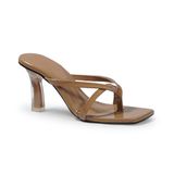 Dép nữ hanatabi xỏ ngón nữ gót nhọn mica cao 7cm mã HNDEK7F84A ( Size 35 -> 39)