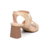 giày sandal nữ cao gót 5cm Hanatabi quai ngang khóa kéo đế TA bigsize (35-41) mã HNSDG5F1040