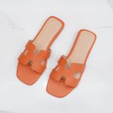 Dép nữ chữ H đế cao 1cm mã HNDE1F615 (Size 36 -> 39)