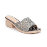 dép nữ đế PU kem siêu nhẹ cao 5cm Hanatabi quai lưới đính đá bigsize (35-42) mã HNDE5F914