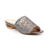 dép nữ cao gót viền đồng cao 3cm Hanatabi quai lưới đính đá đế TA cao cấp bigsize (35-41) mã HNDE3F961