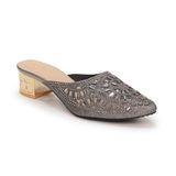 Sục nữ đính xoàn gót cao 5cm mã HNSB5F160 ( Size 36 -> 40)