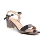 giày sandal nữ cao gót 5cm Hanatabi quai ngang mũi vuông hậu c đế TA bigsize (35-41) mã HNSDG5F1087