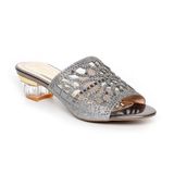 dép nữ cao gót mica 3cm Hanatabi quai lưới đính đá đế TA cao cấp bigsize (35-41) mã HNDE3F959