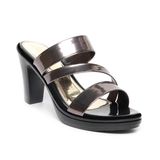 dép nữ đế PU đen siêu nhẹ cao 9cm Hanatabi quai chéo bigsize (36-40) mã HNDE9F1079