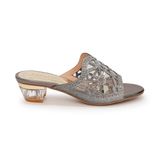 dép nữ cao gót mica 3cm hanatabi quai lưới đính đá đế TA cao cấp bigsize (35-41) mã HNDE5F903