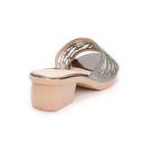 dép nữ đế PU kem siêu nhẹ cao 5cm Hanatabi quai lưới đính đá bigsize (35-42) mã HNDE5F924