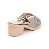 dép nữ đế PU kem siêu nhẹ cao 5cm Hanatabi quai lưới đính đá bigsize (35-42) mã HNDE5F926