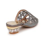 dép nữ cao gót mica 3cm hanatabi quai lưới đính đá đế TA cao cấp bigsize (35-41) mã HNDE5F903