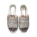 dép nữ cao gót mica 3cm Hanatabi quai lưới đính đá đế TA cao cấp bigsize (35-41) mã HNDE3F959