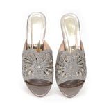 dép nữ cao gót mica 3cm Hanatabi quai lưới đính đá đế TA cao cấp bigsize (35-41) mã HNDE3F786