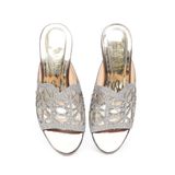 dép nữ cao gót viền đồng 3cm Hanatabi quai lưới đính đá đế TA cao cấp bigsize (35-41) mã HNDE3F950