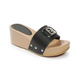 Dép nữ có khoá đế cao 7 cm mã DE7FX382 ( Size 35 -> 39)