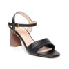 giày sandal nữ cao gót 7cm Hanatabi quai 2 xếp mũi vuông hậu c đế TA bigsize (35-41) mã HNSDG7F1075