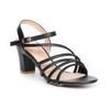 giày sandal nữ cao gót 7cm Hanatabi quai chéo hậu C đế TA cao cấp bigsize (35-41) mã HNSDG7F889