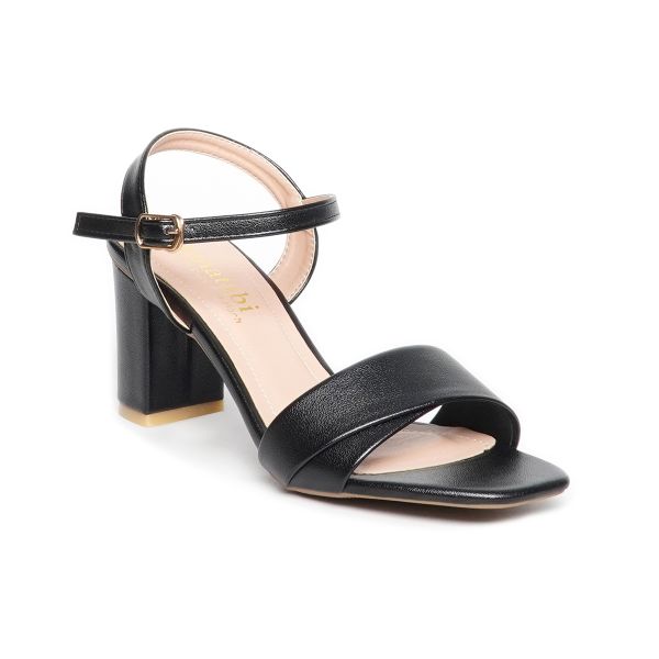 giày sandal nữ cao gót 7cm Hanatabi quai 1 xếp mũi vuông hậu c đế TA bigsize (35-41) mã HNSDG7F934