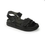 Sandal nữ Hanatabi 2 lớp quai bản ngang may liền đế cao 3cm mã HNSD608 ( Size 35 -> 39)