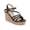 Giày Sandal Nữ Đế PU Siêu Nhẹ Cao 9cm Hanatabi Quai Chéo Hậu C (35-39) Mã HNSDX9F853