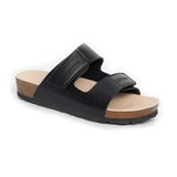 Dép nữ Hanatabi 2 quai ngang đế trấu cao 3cm mã HNDE3F980 (Size 35 -> 39)