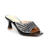 dép nữ cao gót 5cm Hanatabi quai ngang đính đá đế TA cao cấp bigsize (35-41) mã HNDE5F1012
