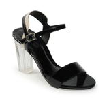 Sandal nữ gót mica cao 9cm hậu phối màu mã HNSDH9F165 ( Size 35 -> 39)