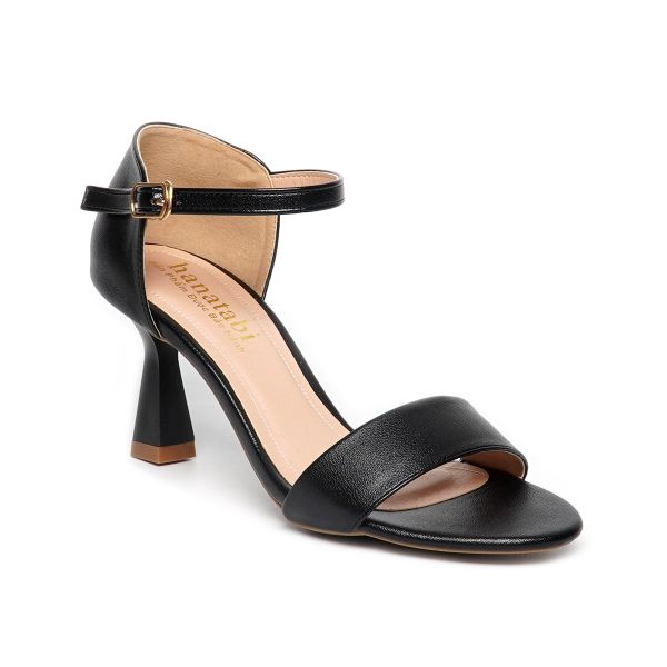 giày sandal nữ cao gót 7cm Hanatabi quai ngang chụp hậu đế TA bigsize (35-41) mã HNSDG7F1063