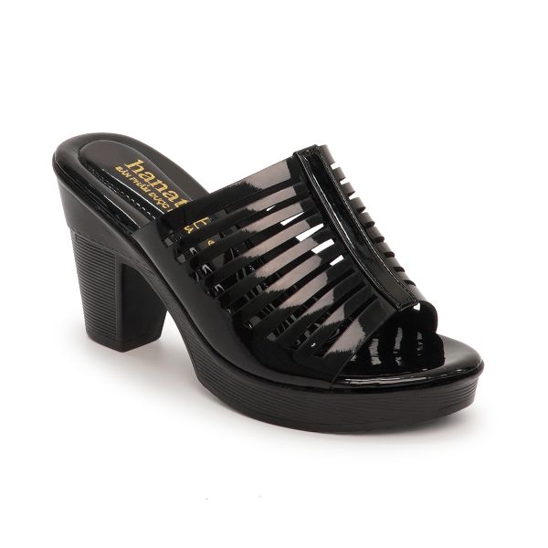 Dép nữ đế PU siêu nhẹ cao 9cm Hanatabi quai xương cá (35-39) mã HNDE9F819
