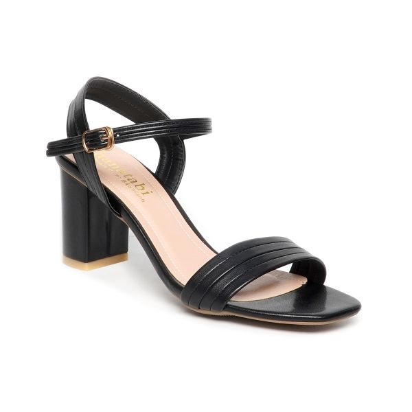 Giày sandal nữ cao gót 7cm Hanatabi quai ngang mũi vuông hậu c đế TA bigsize (35-41) mã HNSDG7F1125